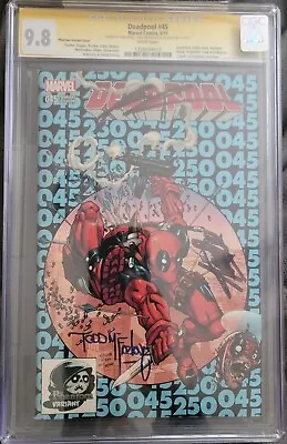 Buy Deadpool #45 9.8 Signed Stan, Todd, And Rob • 11,825.46£