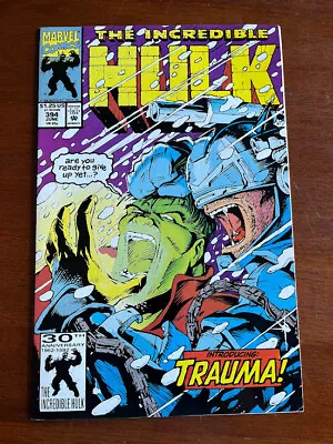 Buy Incredible Hulk # 394 Fine/vf Marvel Comics 1992 • 1.78£