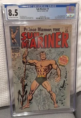 Buy Sub-mariner #1 Cgc 8.5 Universal 1968 Black Panther Wakanda Forever Free Uk P&p  • 649£