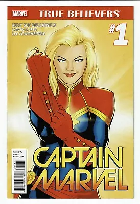 Buy Captain Marvel #1 - Marvel 2014 - Volume 8 - Cover By David Lopez • 7.49£