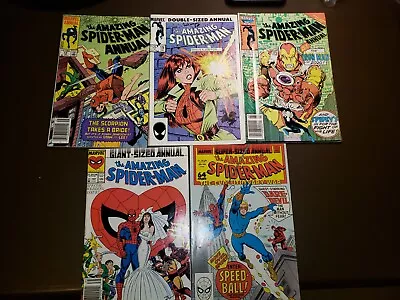 Buy Amazing Spider-man Annual # 18 19 20 21 22 Comic Book Lot • 23.74£