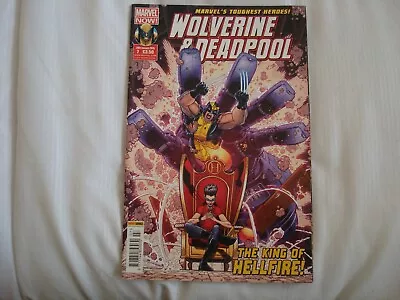 Buy Panini Comics - Wolverine & Deadpool #7 Jan 2015 - The King Of Hellfire! • 5.99£