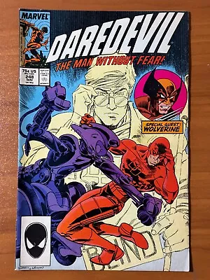 Buy DAREDEVIL The Man Without Fear! #248 Vintage Marvel Comic Nov 1987 VF/NM • 19.95£