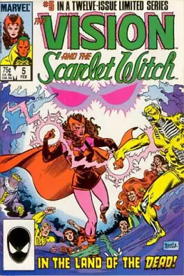 Buy The Vision And The Scarlet Witch #5 .1986 Near Min WandaVision.1 Per Person • 45£