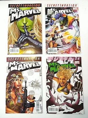 Buy Ms. Marvel #25 28 29 30 Comics Lot (2008) Greg Horn Art Covers Secret Invasion • 15.82£