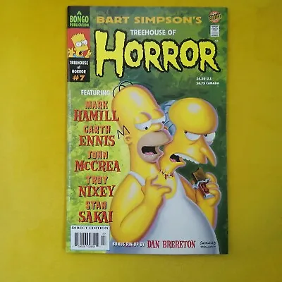 Buy Bongo Comics Bart Simpson's Treehouse Of Horror #7 2001 -1st Print Matt Groening • 15£