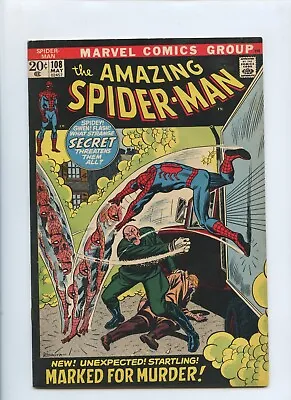 Buy Amazing Spider-Man #108 1972 (VG 4.0)(Rust On Staples)~ • 17.39£