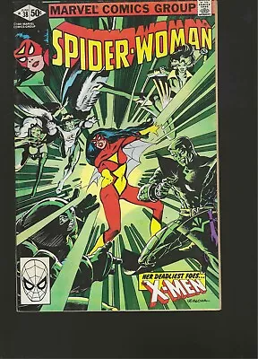 Buy Spider-Woman #38 June 1981 Uncanny X-Men VF-NM • 15.92£