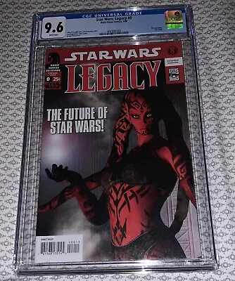 Buy Star Wars: Legacy #0 - CGC 9.6 - Dark Horse Comics 2006 • 63.09£