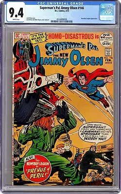 Buy Superman's Pal Jimmy Olsen #146 CGC 9.4 1972 4034498009 • 72.32£
