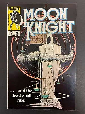Buy Moon Knight #38 *high Grade!* (marvel, 1984)  Htf Last Issue!  Lots Of Pics! • 31.63£