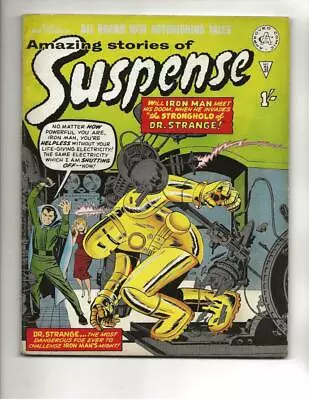 Buy Amazing Stories Of Suspense #31 1960's British Iron Man Cover! • 120.55£
