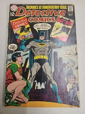 Buy Detective Comics No. 387 DC Comics May 1969 Batmans 30th Anniversary  • 23.65£