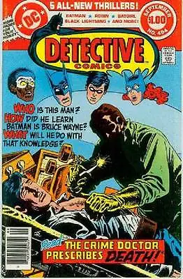 Buy Detective Comics Starring Batman # 494 (Don Newton, 68 Pages) (USA, 1980) • 13.71£