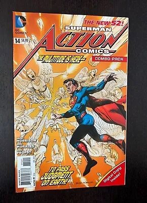 Buy ACTION COMICS #14 (DC Comics 2013) -- Combo Pack VARIANT -- FN • 5.75£