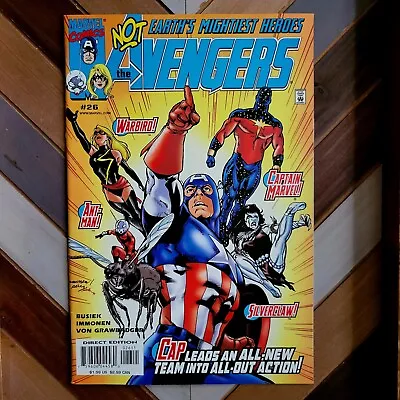 Buy AVENGERS #26 NM (Marvel 2000) CAP Leads A New Lineup WARBIRD ANT-MAN SILVERCLAW • 8£