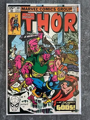 Buy The Mighty Thor #301 | 1st Ta-Lo | VF+ | B&B (Marvel 1980) • 3.75£