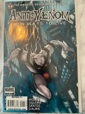 Buy Anti Venom New Ways To Live 1 Marvel 2009 NM Hot Key MCU 1st Print Zeb Wells • 34.99£
