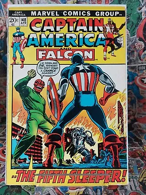 Buy Captain America #148 FN+ Marvel Red Skull • 18.95£