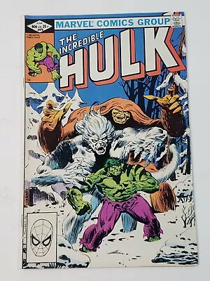 Buy The Incredible Hulk 272 DIRECT 1st Intelligent Hulk 3rd Rocket Raccoon 1982 • 19.98£