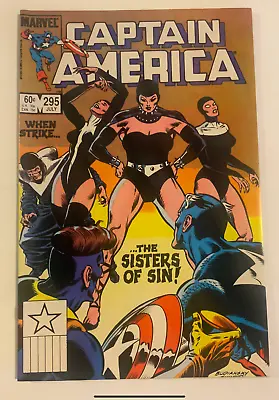Buy Captain America #295 - Marvel 1984 - 1st Appearance Sisters Of Sin • 6.31£