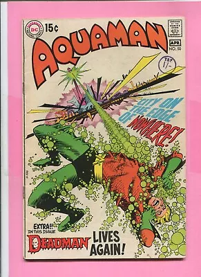 Buy Aquaman # 50 - Ocean Master - Deadman - Neal Adams Script And Art - 1970 • 19.99£