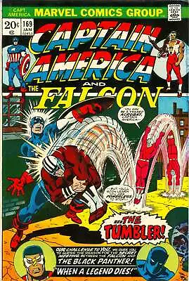 Buy Captain America (1st Series) #169 VG; Marvel | Low Grade - And The Falcon - We C • 6.80£