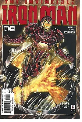 Buy The Invincible Iron Man #54 Marvel Comics 2002 Bagged And Boarded • 5.20£