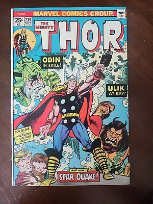 Buy Thor #239 VF  1st Team Appearance Of The Heliopians • 7.11£