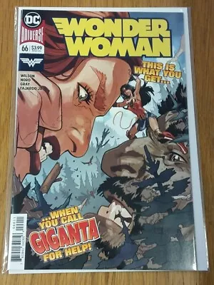 Buy Wonder Woman #66 Dc Universe May 2019 Nm+ (9.6 Or Better) • 4.99£