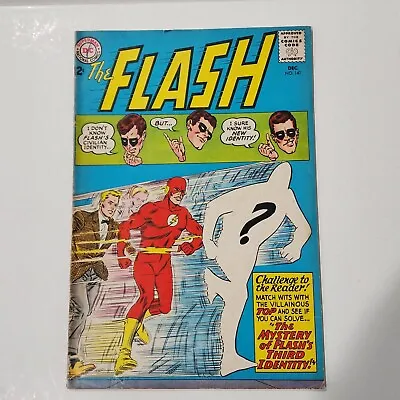 Buy The FLASH Comic Book (Issue #141) “The Mystery Of The Flash's Third Identity!  • 39.98£