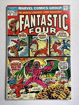 Buy Fantastic Four #140 VF 1973 Marvel Comics  • 24.12£