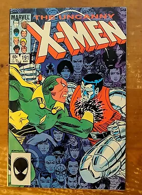 Buy 1984 Marvel Vf+ The Uncanny X-Men #191 Key 1st App Nimrod W/Vision & Colossus • 7.12£