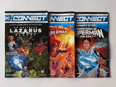 Buy DC Connect #30, 31 & 32 NOVEMEBER - JANUARY 2022/23 Batman, Superman, Jon Kent • 391.23£