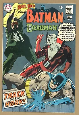 Buy Brave And The Bold 79 FN- Batman Deadman Neal Adams 1968 DC Comics T919 • 35.63£