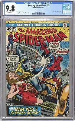 Buy Amazing Spider-Man #125 CGC 9.8 1973 1618524022 • 1,191.29£