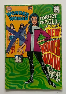 Buy Wonder Woman #178 KEY 1st Appearance New Look Wonder Woman (DC 1968) VG/FN • 93.75£