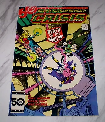Buy Crisis On Infinite Earths #4 NM/MT 9.8 White Pgs. 1985 DC Death Of The Monitor • 39.47£