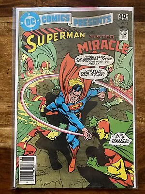 Buy DC Comics Presents 12. 1979. Featuring Mister Miracle. Bronze Age Issue. FN- • 2.99£