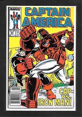 Buy Captain America #341 (1988): 1st Appearance Lemar Hoskins As Battlestar! VF-! • 7.96£