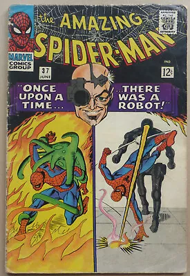 Buy THE AMAZING SPIDER-MAN #37, KEY ISSUE WITH 1st APPEARANCE OF 'NORMAN OSBOURNE' • 130£