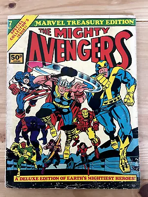Buy The Mighty Avengers #7 Marvel Treasury Edition 1975 • 7.95£
