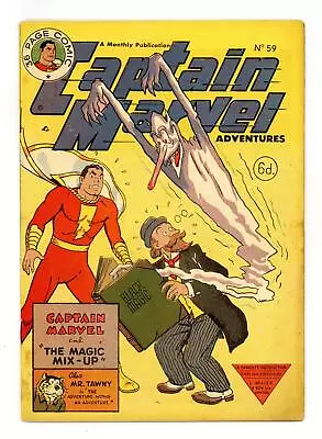 Buy Captain Marvel Adventures #59 VG+ 4.5 1951 • 41.11£