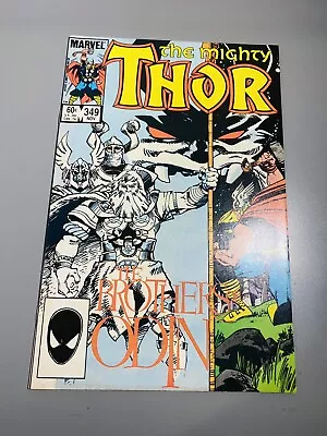 Buy The Mighty Thor #349 VFNM (Marvel 1984) 1st Print • 6.43£