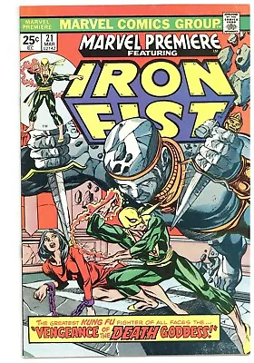 Buy Marvel Premiere  # 21    FINE   March 1975   1st App. Misty Knight   Iron Fist A • 25.58£