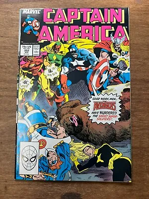 Buy Captain America 352 Marvel Comics 1st Supreme Soviets 1989 • 3.20£