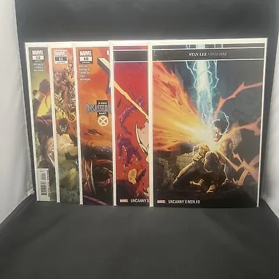Buy UNCANNY X-MEN LOT (2019) Issue #’s 8 9 10 11 & 12. Marvel 5 Book Lot. (B36)(9) • 11.98£