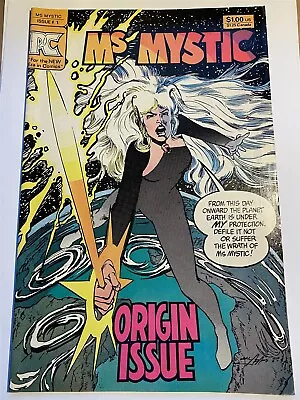 Buy MS. MYSTIC #1 Neal Adams Pacific Comics 1982 VF/NM • 1.99£