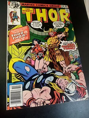 Buy The Mighty Thor #276 - Thor Vs Thor - Marvel Comics 1978 • 8.73£