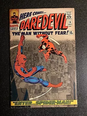 Buy Daredevil 16 UK Price Variant 1964 1st Series Silver Age RARE • 241.28£